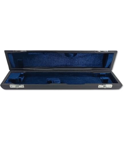 Amazon.com: Jiayouy B Foot Joint Flute Case 17 Hole flute Bag Box