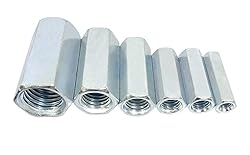 NIDAYE 10 Packs 5/16"-18 Rod Coupling Nuts, Metric