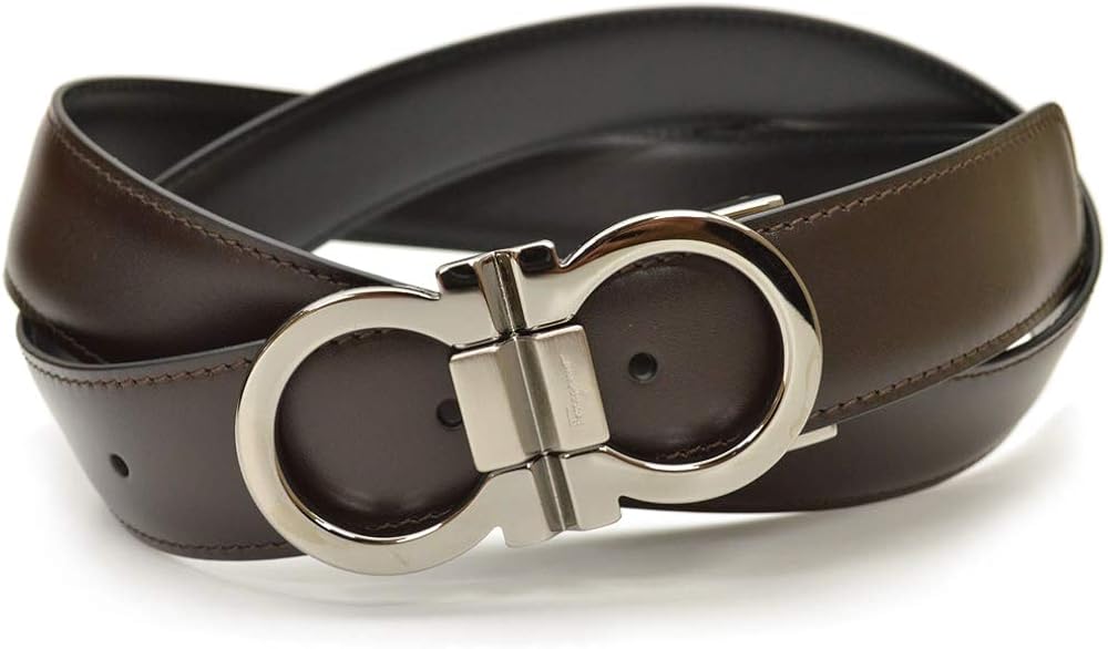 salvatore ferragamo double gancio buckle belt
