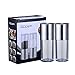 Salt And Pepper Grinder Set - Spice Mill Grinder Combo By Premium Stainless Steel -with Adjustable Grind Setting & Ceramic Rotor Mechanism-Ergonomic Design-Seasoning Shaker Accessories