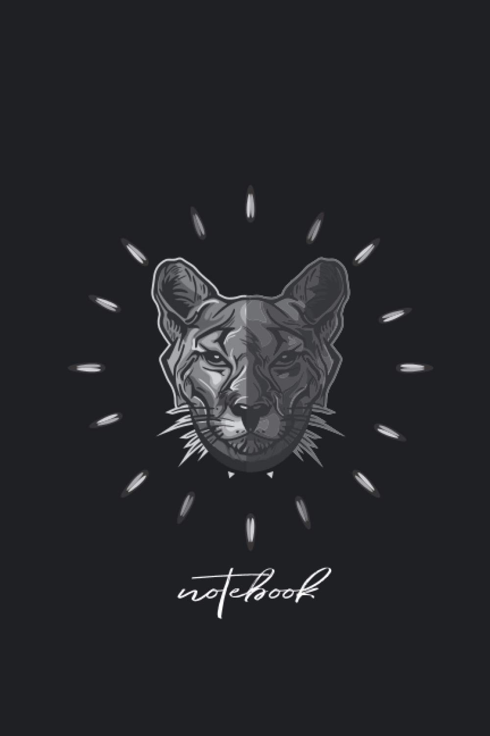 NOTEBOOK: Cougar Themed Notebook, Diary, Journal, For All Ages, For School & Home & Office, Special Gift Idea, Size: 6" x 9", 100 Lined Pages.