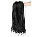 18 inch Crotchet Box Braids Crotchet Braids Senegalese Expression Braiding Hair Hairstyles Havana Mambo box braids hair extension (6 packs)