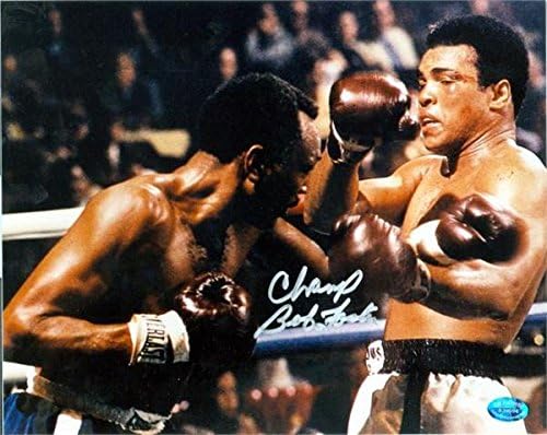 Autograph 119217 Boxing Champion Versus Muhammad Ali Bob Foster Autographed 8 x 10 in. Photo