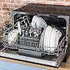 Russell-Hobbs-RHTTDW6B-Compact-Table-Top-Dishwasher-with-6-programmes-6-place-settings-Eco-mode-Quick-mode-Delay-Timer-Black Russell Hobbs RHTTDW6B Freestanding Compact Dishwasher, Eco mode, 6 place_settings, Black, Noise level: decibels 52