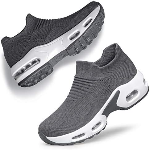 Raoendis Women’s Walking Shoes, Running Shoes, Slip On, Sneakers, Athletic Shoes, Air Cushion