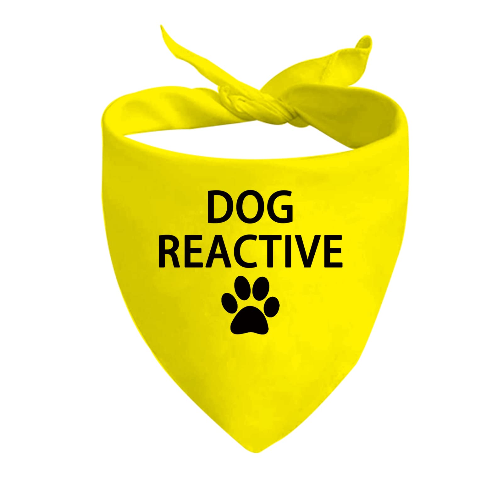 1 Piece Dog Reactive Training In Progress Dog Bandana Reactive Dog Gift (DOG REACTIVE)