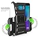 BUDDIBOX Note 5 Case, [HSeries] Heavy Duty Swivel Belt Clip Holster with Kickstand Maximal Protection Case for Samsung Galaxy Note 5, (Black)