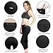 Dynamic Athletica Black Compression Capri Leggings for Women/Slimming Yoga Pants/Tights & Workout Clothes (Small, Black-D)