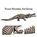 Zooawa Wildlife Nile Crocodile Figure Model Toy - Tawny