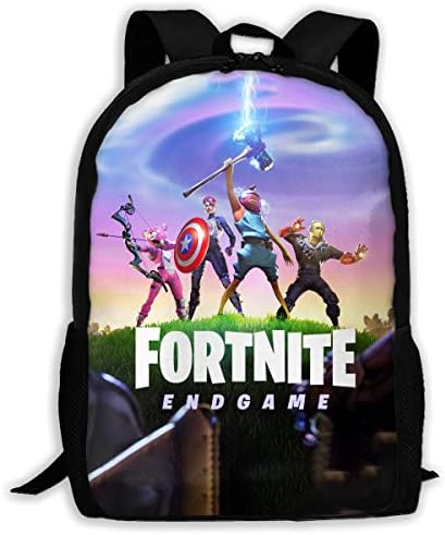 GREATIBAG Fortni Omega Endgam Graphic School Backpack Durable Lightweight Large Space Waterproof Daypacks Student Adult