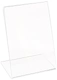 Azar Displays 112736 3" W x 4" H Vertical L-Shaped