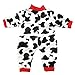 16 Inches Bitty Baby Doll's Clothes, Black and White Dairy Cows by AOFUL
