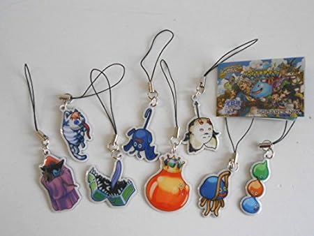 Amazon ドラクエ メタルチャーム もっとおつまみ編 全8種 パレード 全8種 1 りゅうおう 2 ミミック 3 ホイミスライ カプセル玩具 おもちゃ