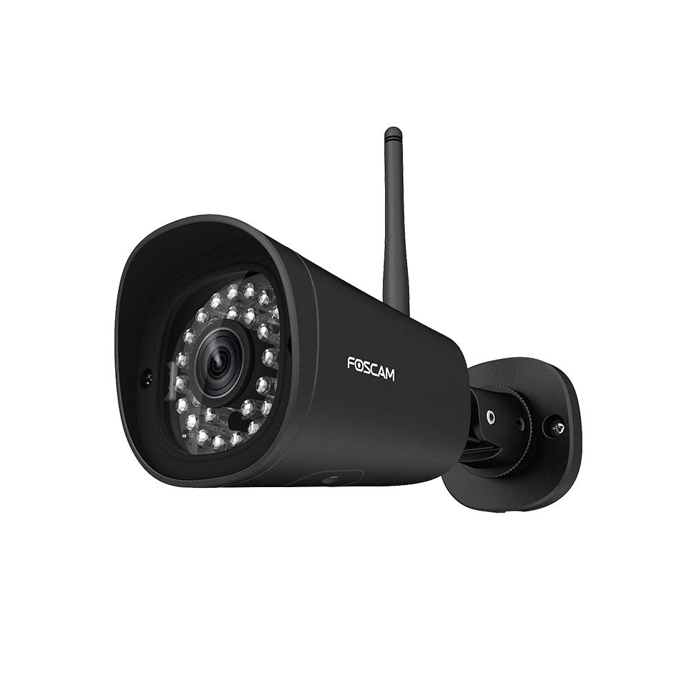 Foscam G2 1080P 25fps WiFi Security IP Surveillance Camera with Motion Detection, 65ft Night Vision, Free Cloud Service Included, 2-Way Audio, IP66 Weatherproof, Black