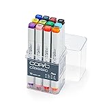 Copic Classic, Alcohol-based Markers, 12pc