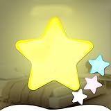 yagot Mini Pentagram Nachtlicht Kreative LED Sensor Lampe Schlafzimmer Wohnacces