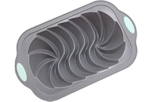 Cenroelon 1 PCS Nordic Design Classic Fluted Toast Mold Metal Reinforced Frame Secure Baking Mould,B