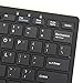 GMYLE Compact Wired USB Mini Keyboard for PC (Charcoal Black)