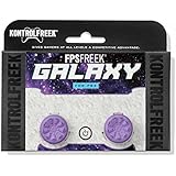 KontrolFreek FPS Freek Galaxy Purple for PlayStation 4 (PS4) Controller | Performance Thumbsticks | 1 High-Rise, 1 Mid-Rise | Purple