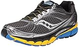 Saucony Men's Ride 7 Running Shoe,Grey/Yellow/Blue,11 M US