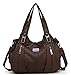 Scarleton Center Zip Shoulder Bag H147421 - Coffee