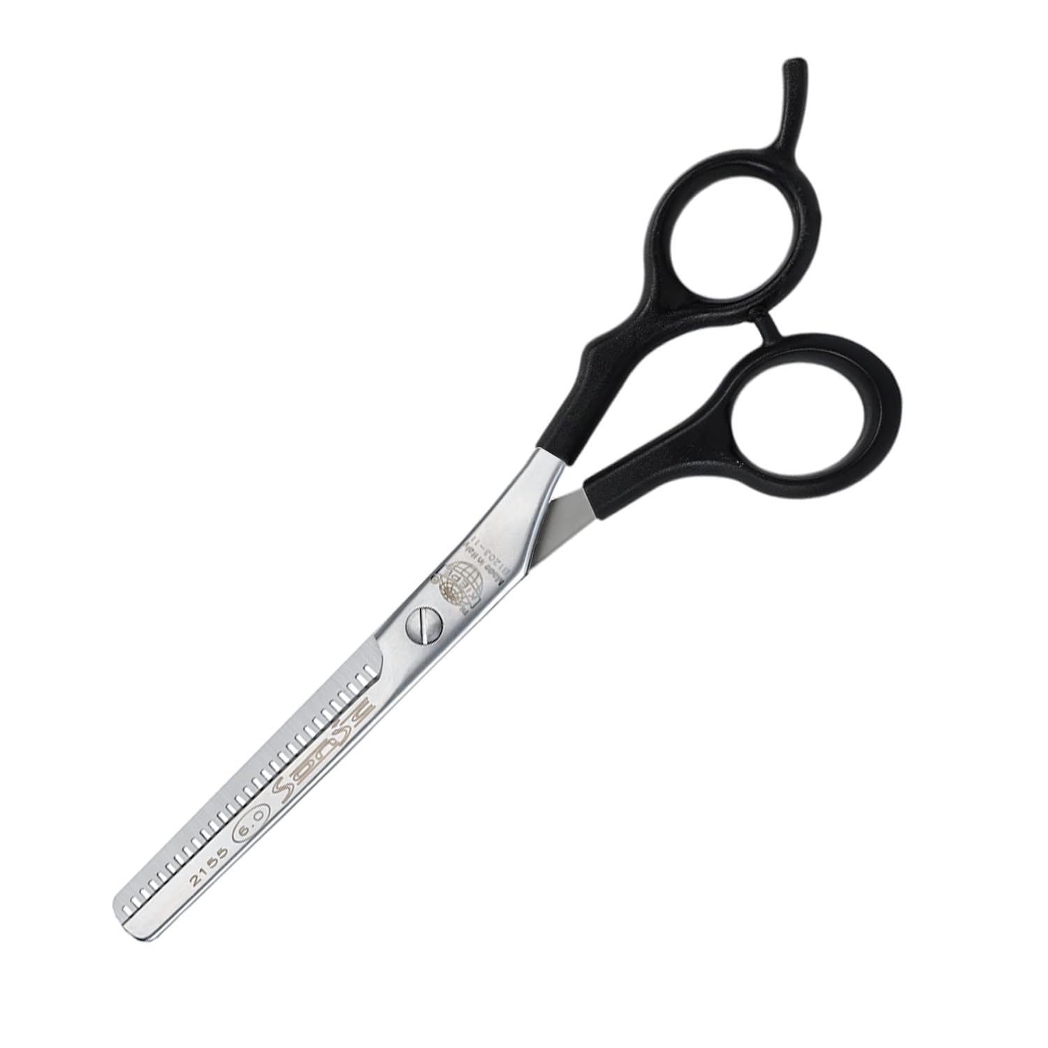 Kiepe Professional Thinning Hair Scissors 6 Inch, 2155 Sonic Ergo Anatomic Hair Thinning Shears for Hairdressers & Barbers, Premium Stainless Steel, Suitable for All Hair Types