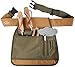 Esschert Design Canvas Tool Belt,tan/green