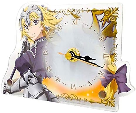 Amazon Fate Apocrypha アクリル型 クロック ジャンヌ ダルク グッズ 時計 ウォッチ ルーラー ジャンヌダルク Grand Order 絵具 通販