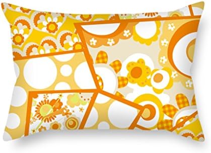 Geometry Cushion Covers 16 X 24 Inches / 40 By 60 Cm Gift Or Decor For Saloon Indoor Teens Bench Living Room Outdoor - Twin Sides