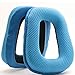 Poyatu Ear Pads+Headband Top Cushion Pillow Set for Logitech G430 G930 Headphones Replacement Ear Cushion Earpads Earbuds Blue