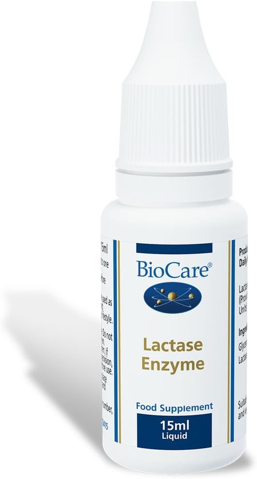 Biocare Lactase Enzyme Liquid 15ml: Health & Personal Care