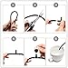 KINGSO 20M Misting System Kit For Outdoor Swimming Pool Cooling Garden Greenhouse Irrigation with 20pcs Nozzles for Plant Watering