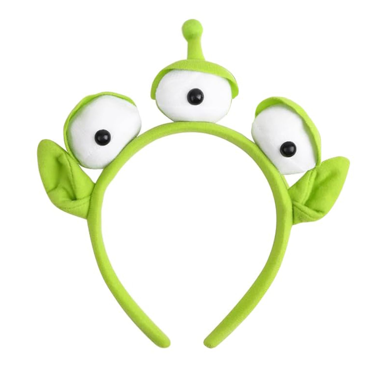 Alien Headband, Three-Eyed Headband, Three Eyed Alien Headband Personality Funny Anime Headwear Hairpin Cute Eyes Elastic Headband Suitable for Face Wash Makeup