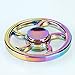 Uspeedy The Steering Wheel Rainbow Fidget Spinner Fidget Killing Time Toys for For ADD, ADHD, Anxiety, and Autism Adult and Children … (0 Rainbow)