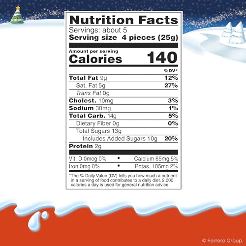 KINDER BUENO, CRISPY CREAMY CHOCOLATE BARS WITH HAZELNUT CREAM, STOCKING STUFFERS, INDIVIDUALLY WRAPPED, 10 – PACK, 3 OZ EACH