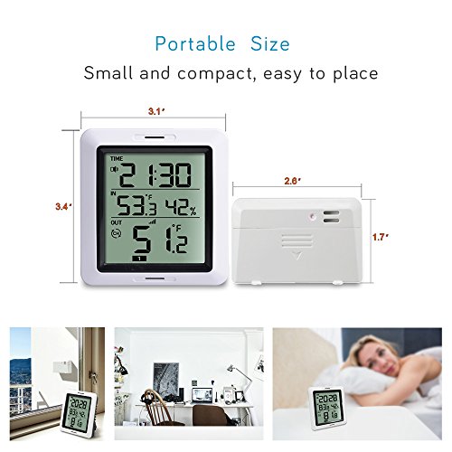 2 ECOWITT+WH0280+Thermometer+Hygrometer+Temperature