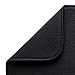 Envision Home Dish Drying Mat for Kitchen, Absorbent, Reversible Microfiber Dish Mat, 18 Inch x 32 Inch, Black