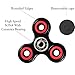 Opard Tri Fidget Spinner Hand Spinning Toy Ceramic Bearing for Child and Adult (Black)