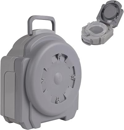 Hibtn Travel Potty for Toddlers Portable Toilet Seat Lightweight Foldable