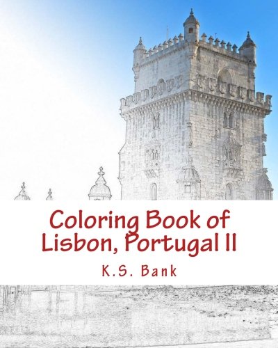 Coloring Book of Lisbon, Portugal II (Volume 2)