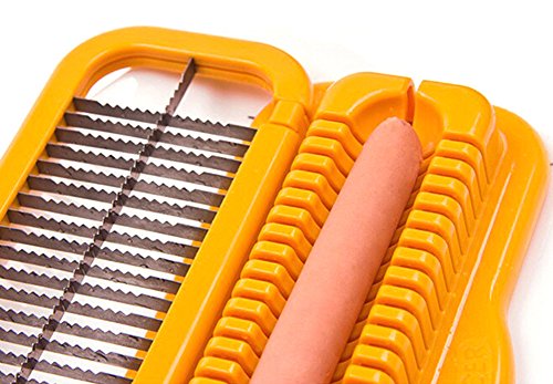 Binglinghua Hot Dog Cutter Sausage Peeler Salad Tool Ham Slicer Banana Cutter Safe Cutting Dicer Kitchen Tools