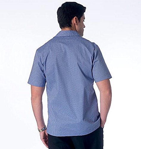McCall's Patterns M7206 Men's Shirts Sewing Template, MZZ (42-44-46-48) - Thumbnail 5