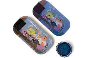 Metal Rolling Tray 11x7 Inches Homey R and M New Rare Anime Cartoon Design Limited Supply