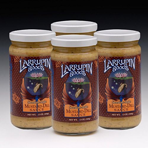4 Pack - Larrupin Swedish Style Mustard Dill Sauce