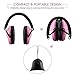 Mpow Kids Earmuffs, Hearing Protectors Ear Defenders, Adjustable Noise Reduction Earmuffs for Shooting Firing Range