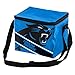 FOCO Carolina Panthers Big Logo Stripe 6 Pack Cooler