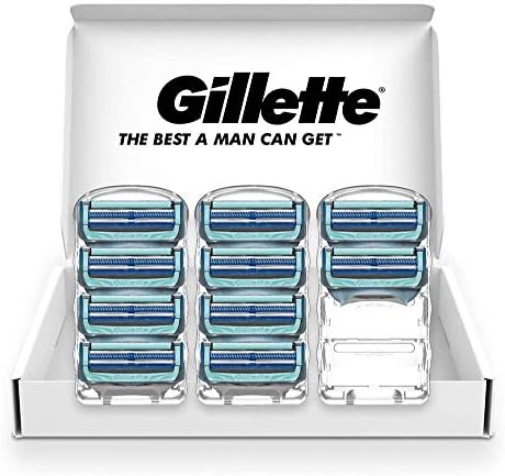 ジレット スキンガード 電動タイプ 髭剃り カミソリ 男性 敏感肌用 替刃10個