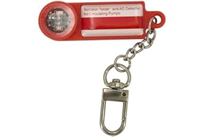 Sumsoctober Refrigeration Solenoid Valve Coil Test Tool for AC DC Coils with Built-in Pump Rotation Direction and Magnetic Field Indicator HVAC Inspection Tester