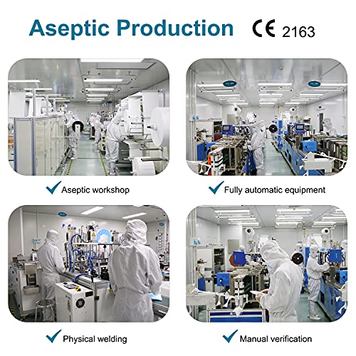 Tayogo Mascarillas FFP2 Faciales Desechables 20 pcs 5 Colores Combinados Homologadas de 5 Capas de Filtro Certificado CE 2163 - EU