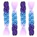 Braiding Hair Synthetic Hair Extensions Ombre Twist Braids Hair Hair Extensions 3Pcs/Lot(24